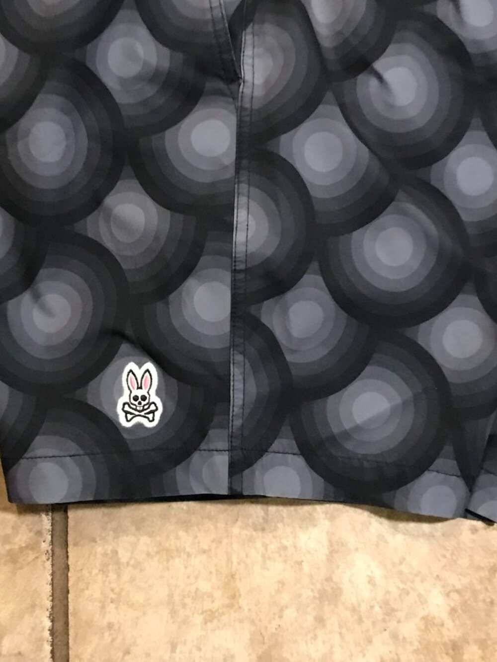Men's Psycho Bunny Swim Trunks-Size L (Cut out Liner) - Picture 6 of 9